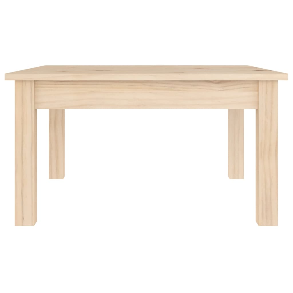 Salongbord 55x55x30 cm heltre furu