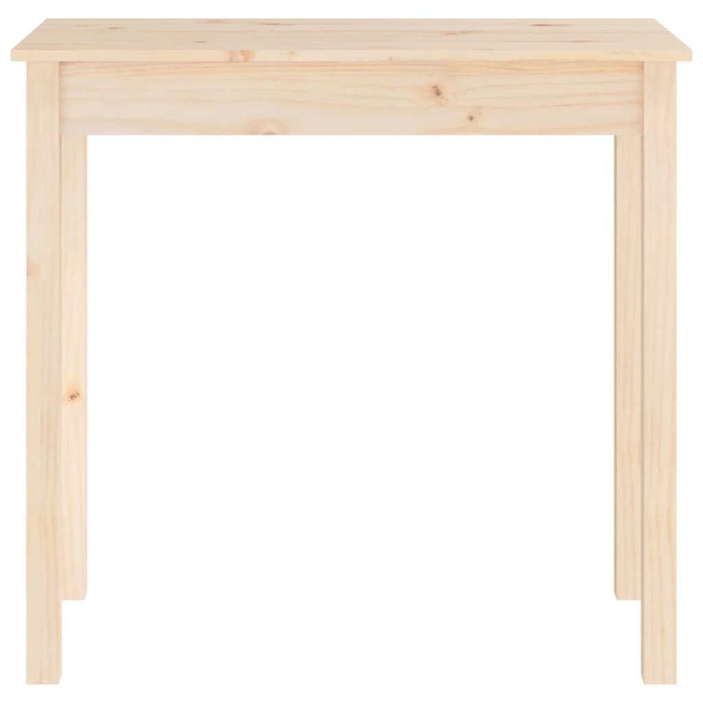Konsollbord 80x40x75 cm heltre furu