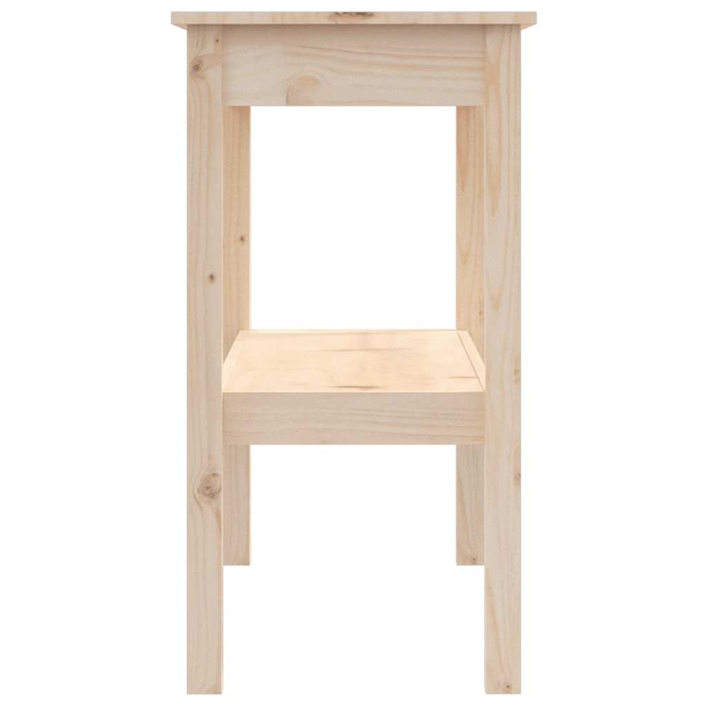 Konsollbord 110x40x75 cm heltre furu