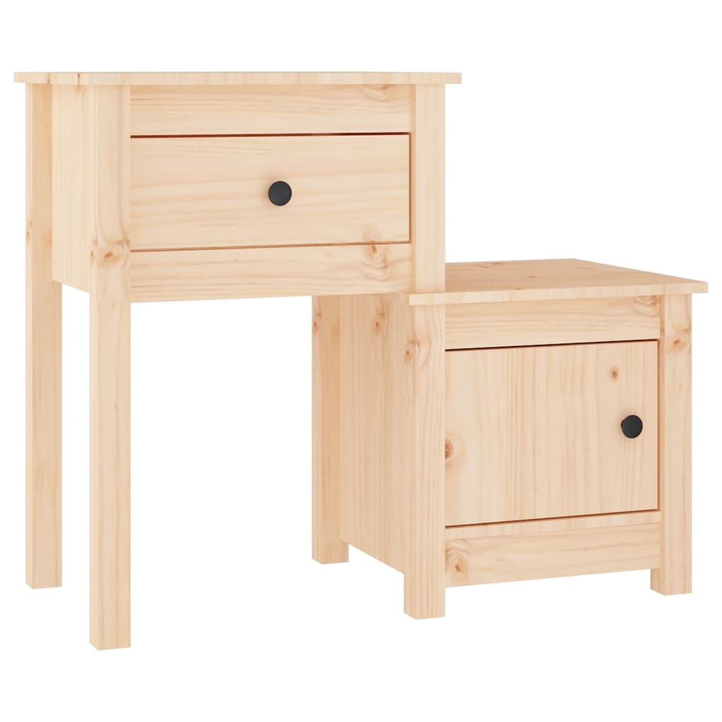 Nattbord 79,5x38x65,5 cm heltre furu