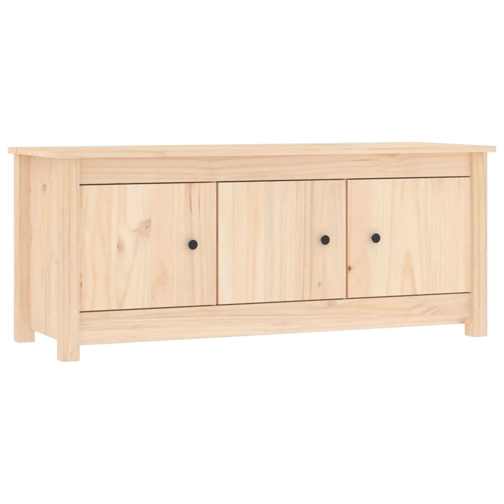 Skoskap 110x38x45,5 cm heltre furu