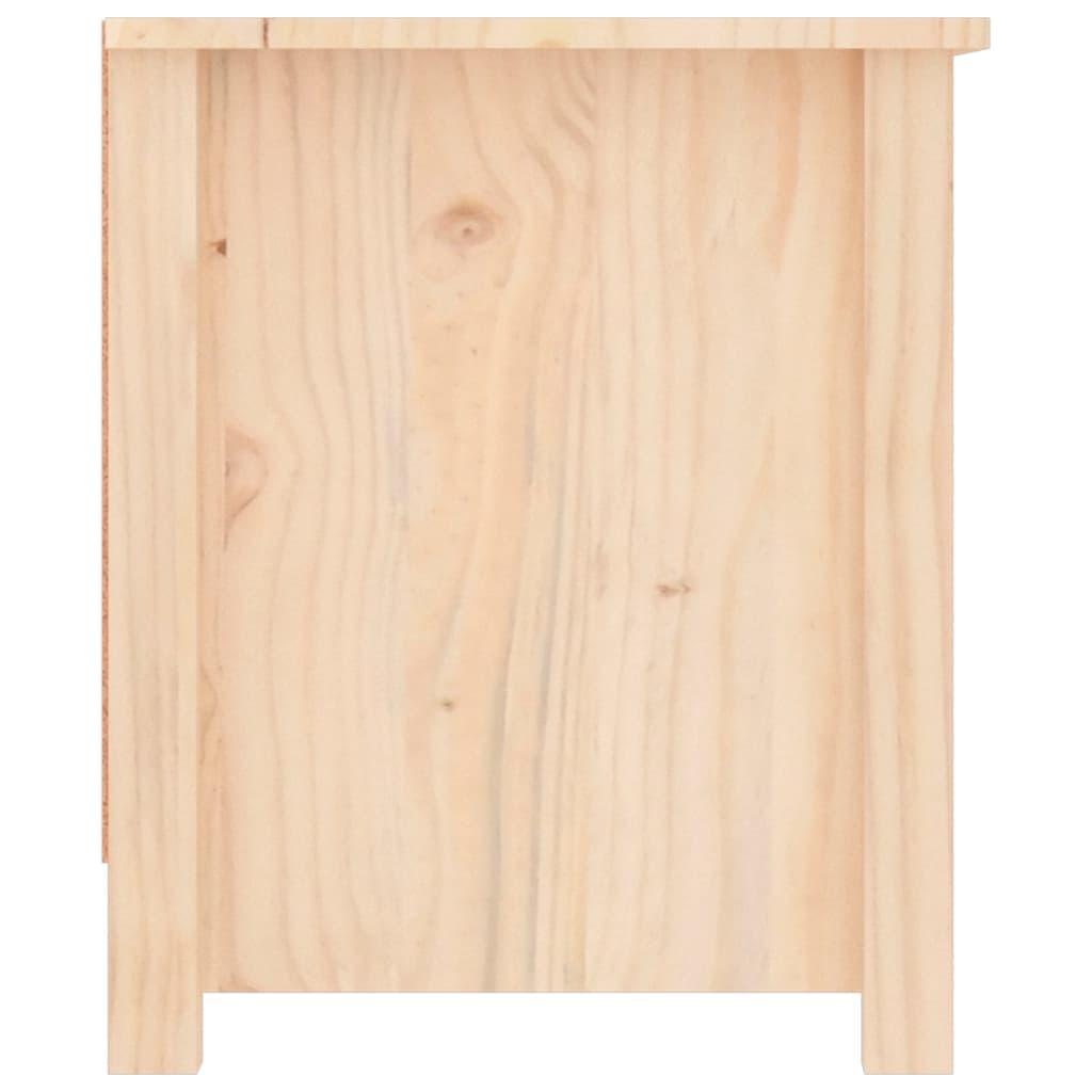 Skoskap 110x38x45,5 cm heltre furu