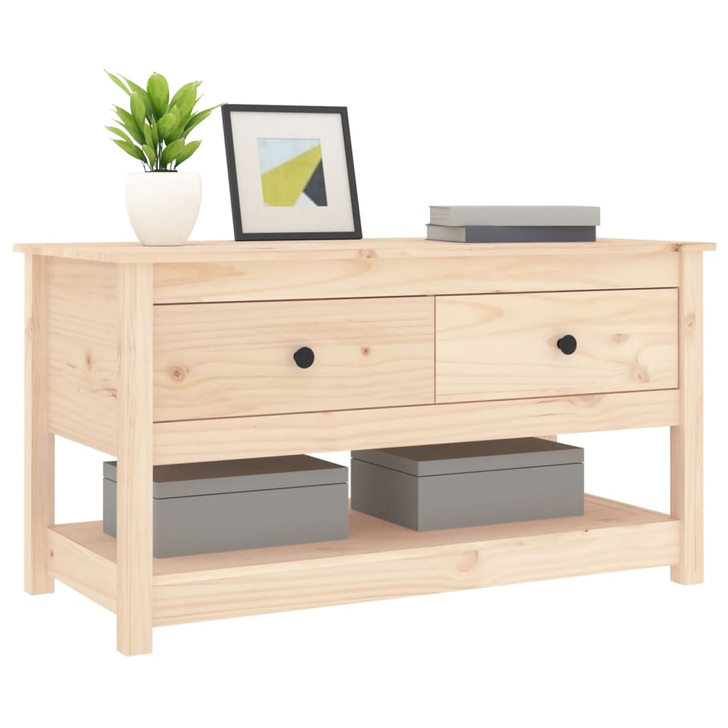 Salongbord 102x49x55 cm heltre furu