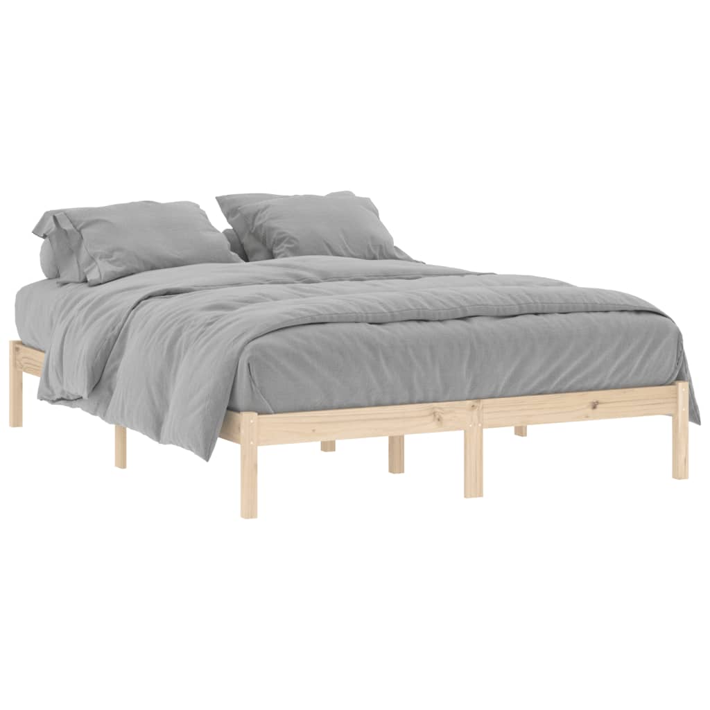 Sengeramme uten madrass 152x203 cm heltre furu