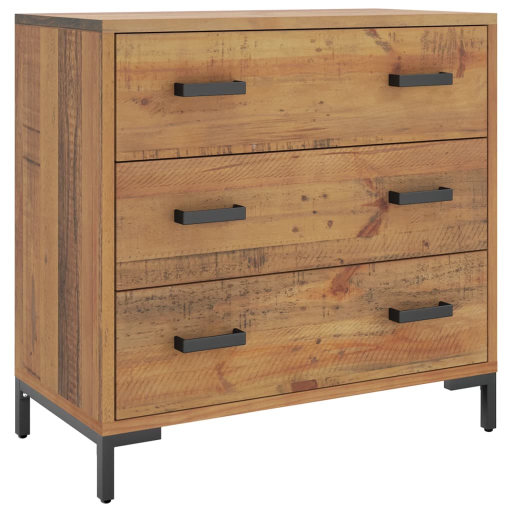 Kommode 75x35x70 cm heltre furu