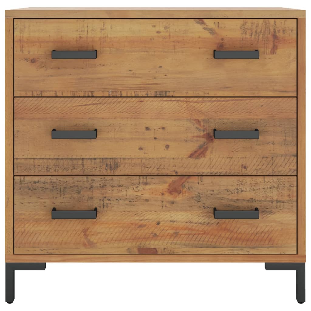 Kommode 75x35x70 cm heltre furu
