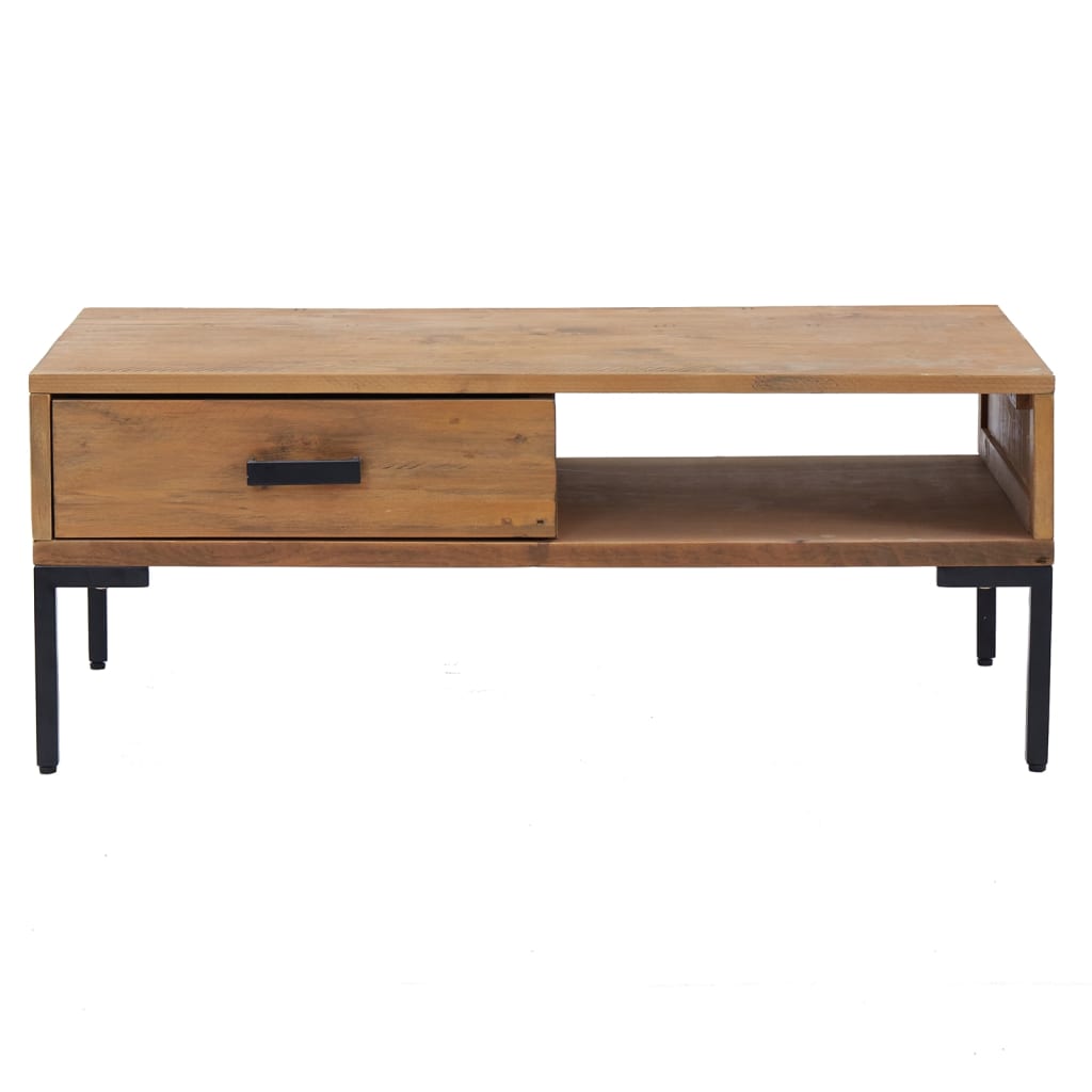 Salongbord 90x50x35 cm heltre furu
