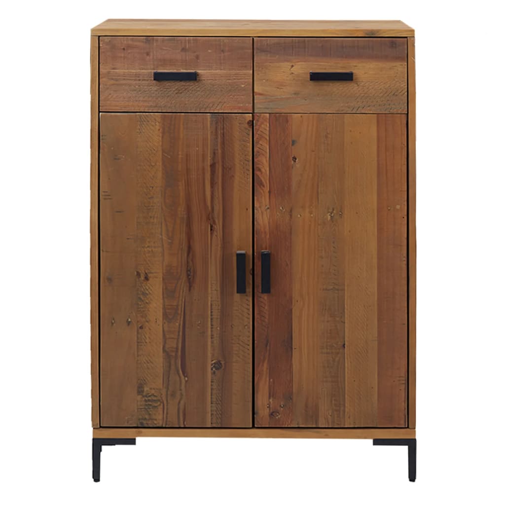 Skoskap 75x40x110 cm heltre furu