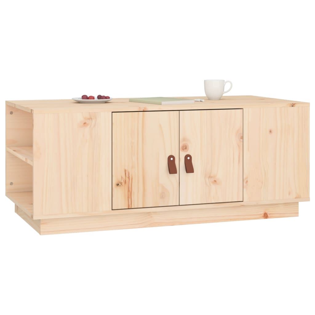 Salongbord 100x50x41 cm heltre furu