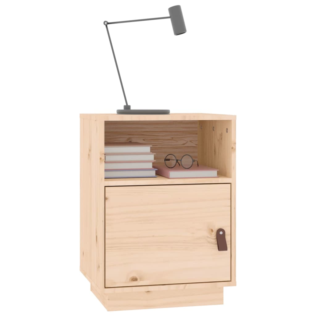 Nattbord 2 stk 40x34x55 cm heltre furu
