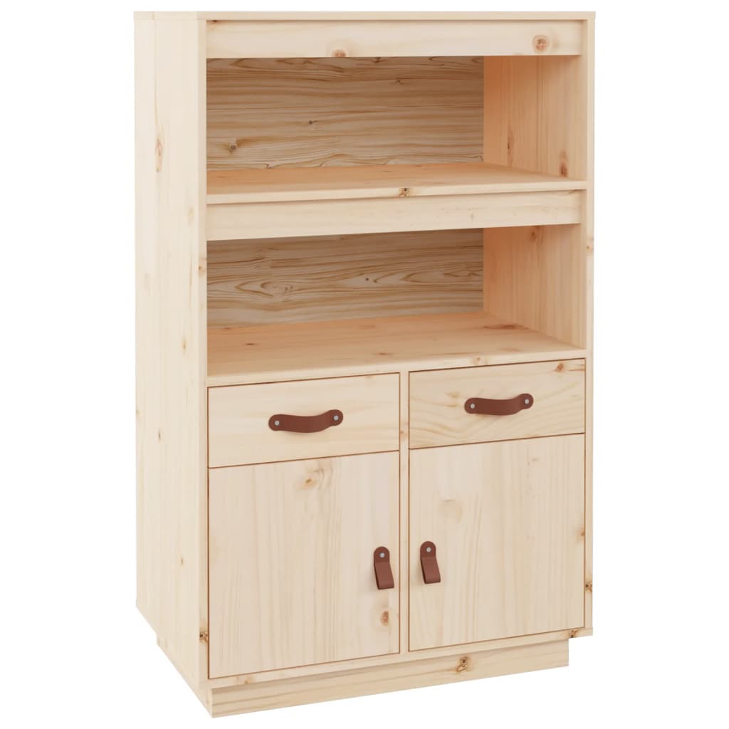 Highboard 67x40x108,5 cm heltre furu
