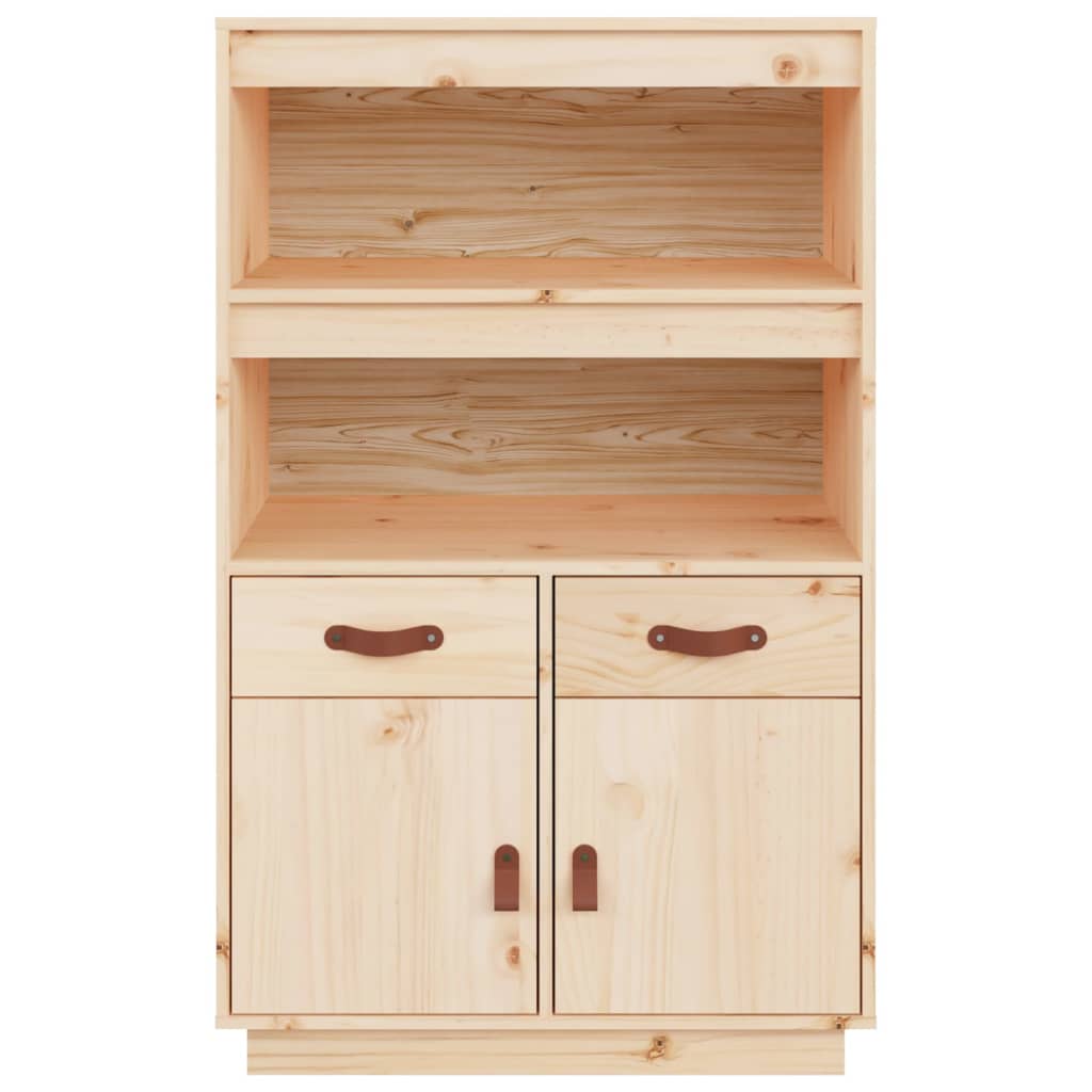 Highboard 67x40x108,5 cm heltre furu