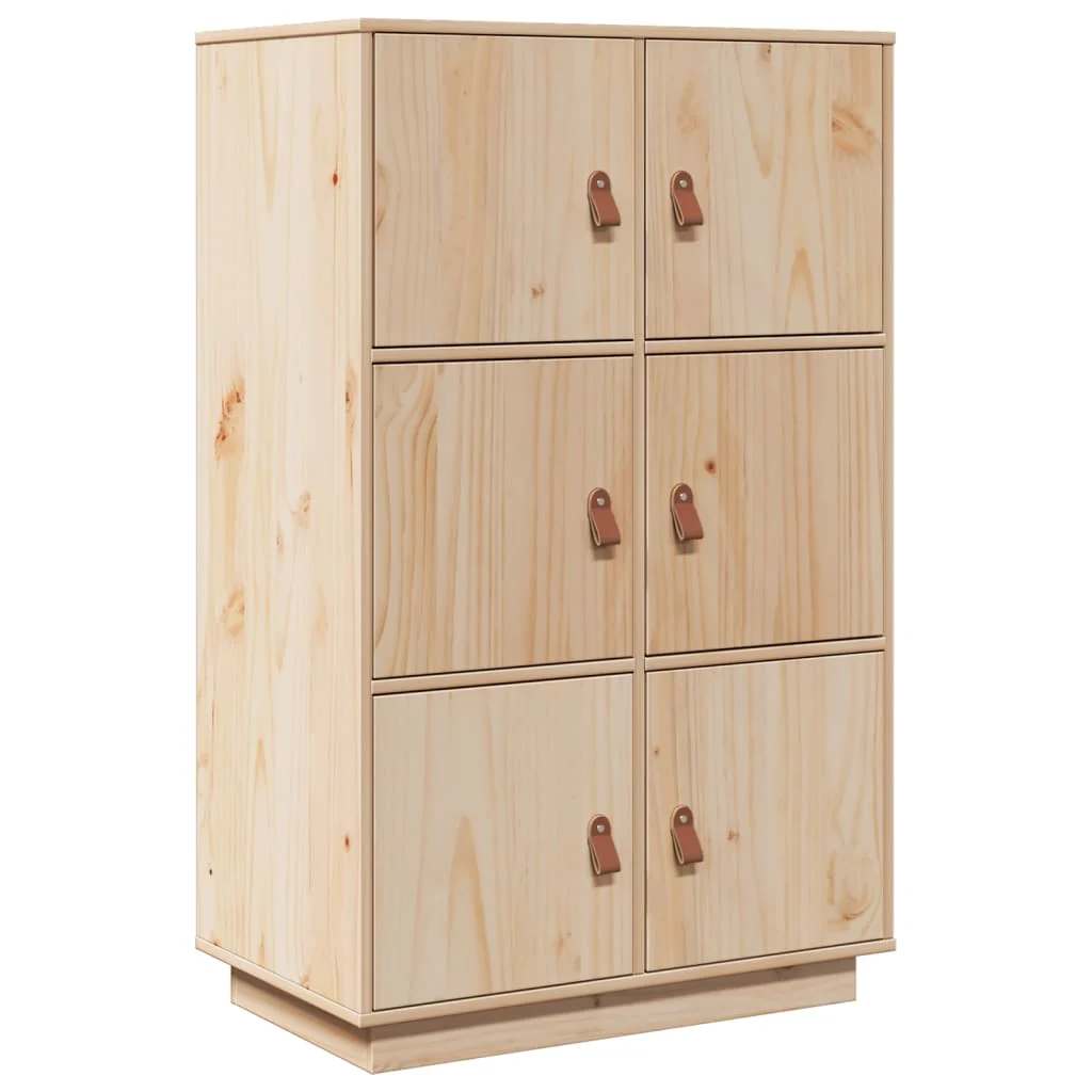 Highboard 67x40x108,5 cm heltre furu