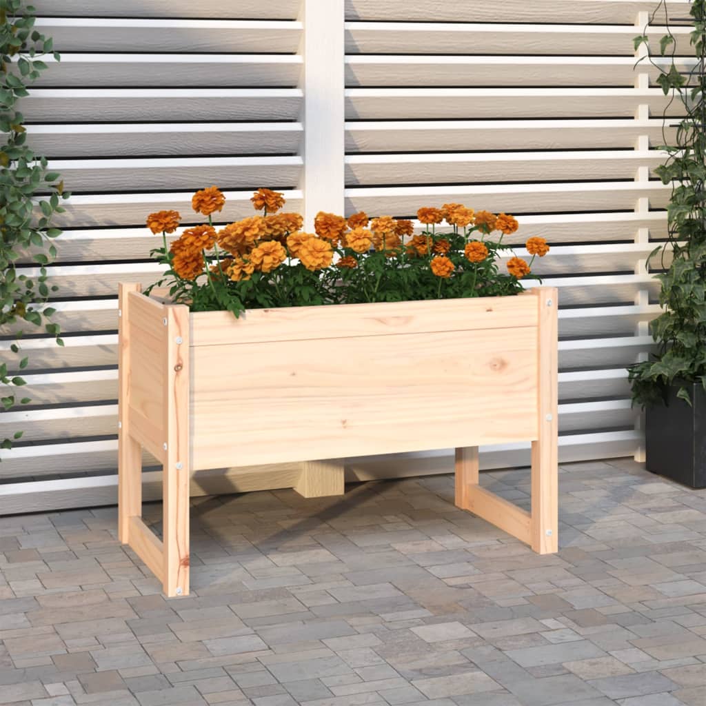 Plantekasse 78x40x52 cm heltre furu