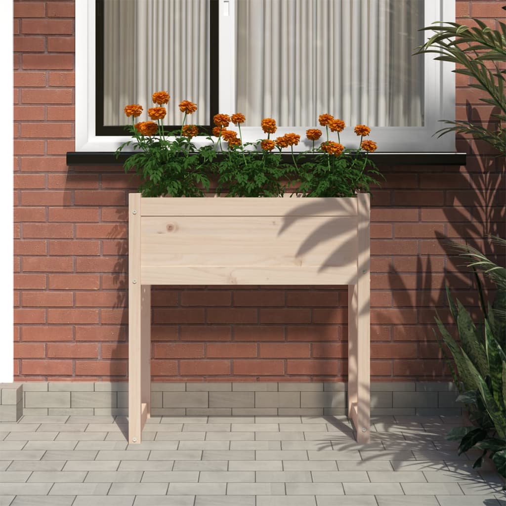 Plantekasse 78x40x81 cm heltre furu