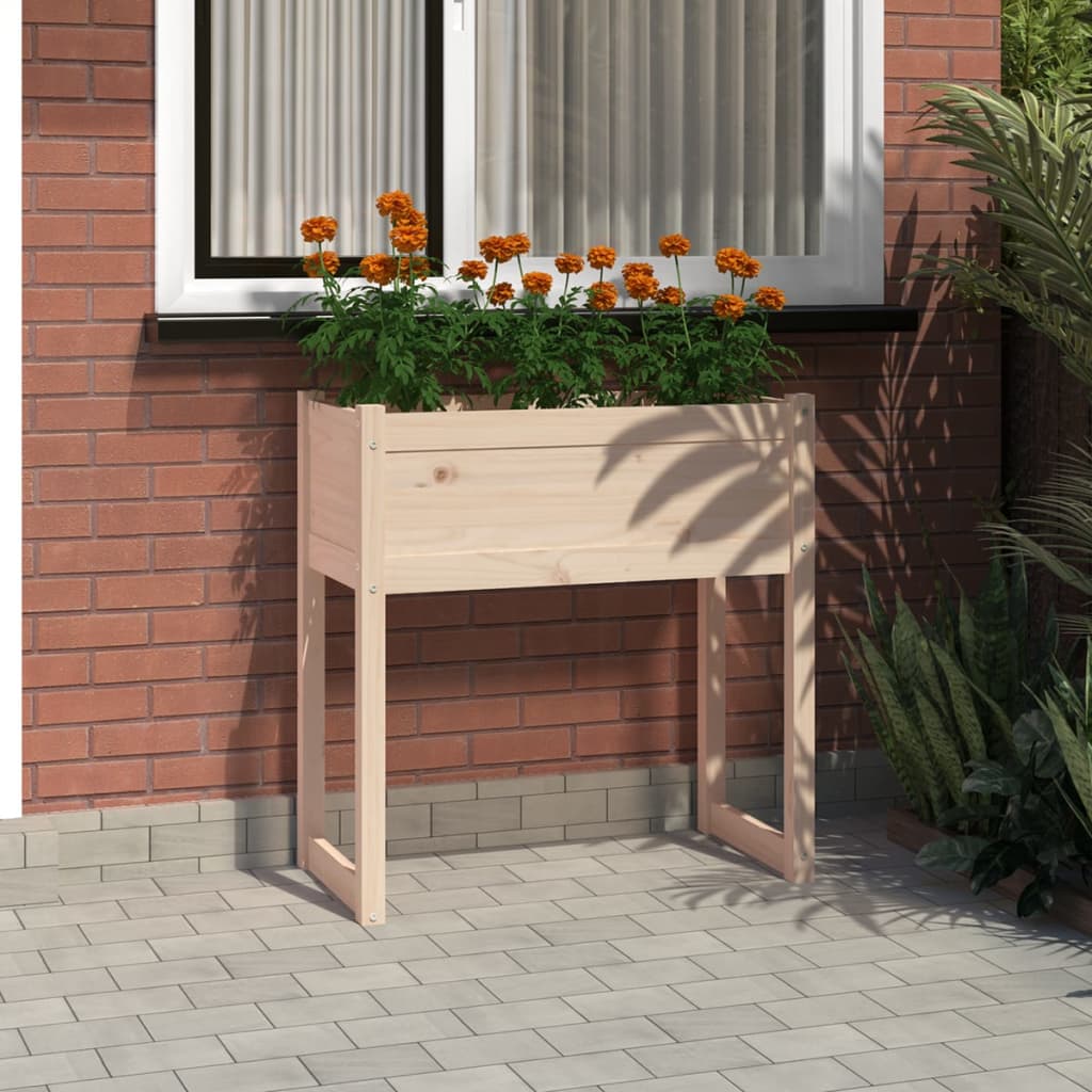 Plantekasse 78x40x81 cm heltre furu