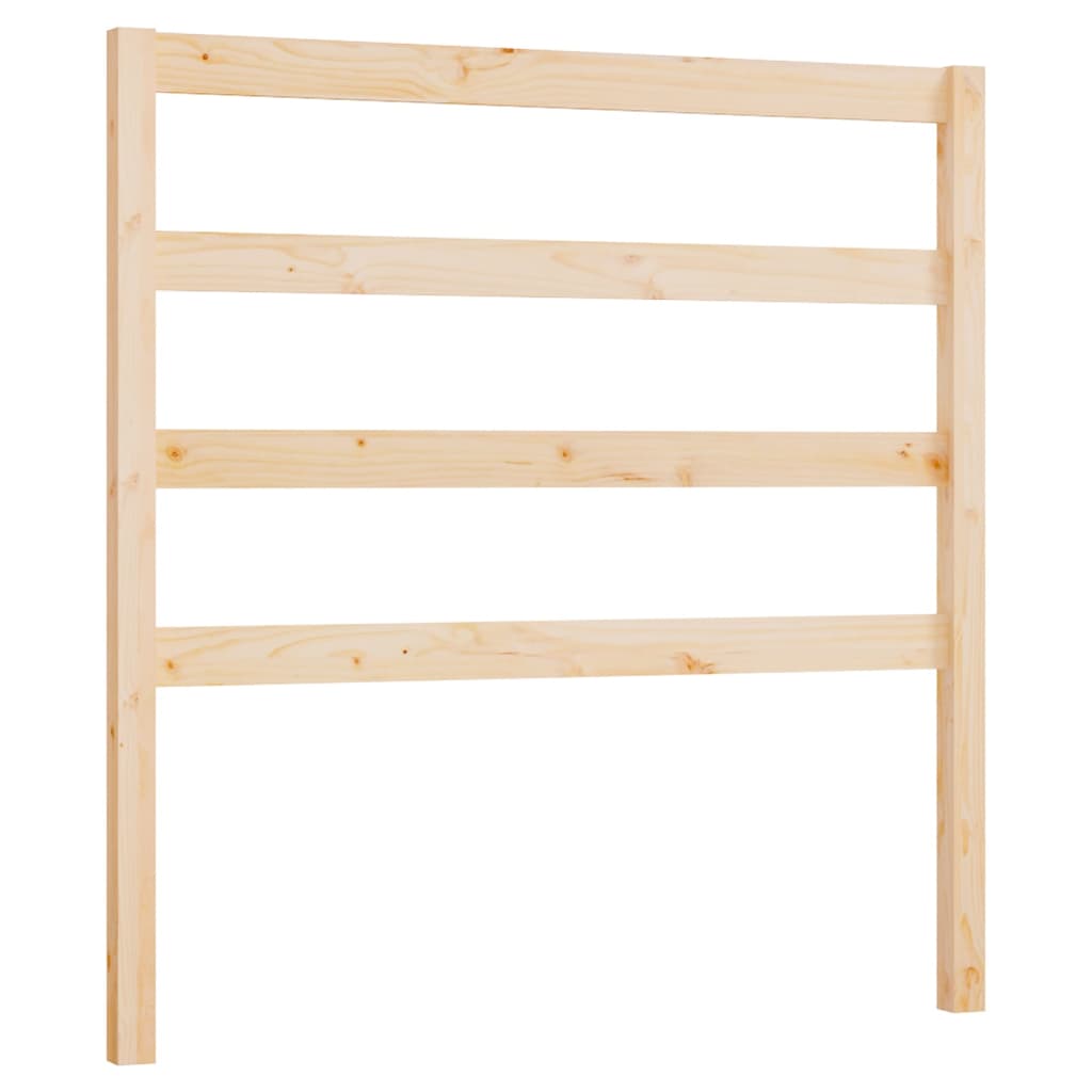 Sengegavl 95x4x100 cm heltre furu