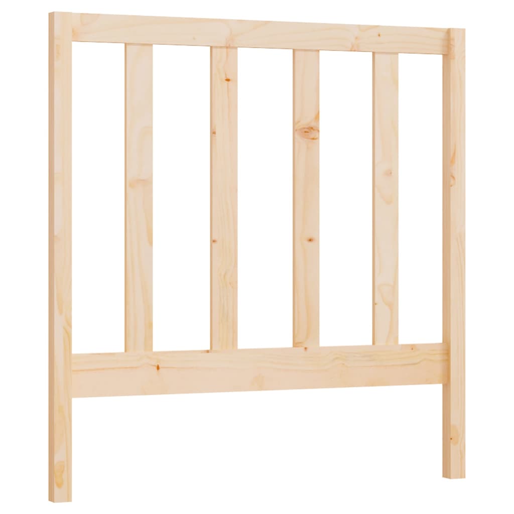 Sengegavl 95x4x100 cm heltre furu