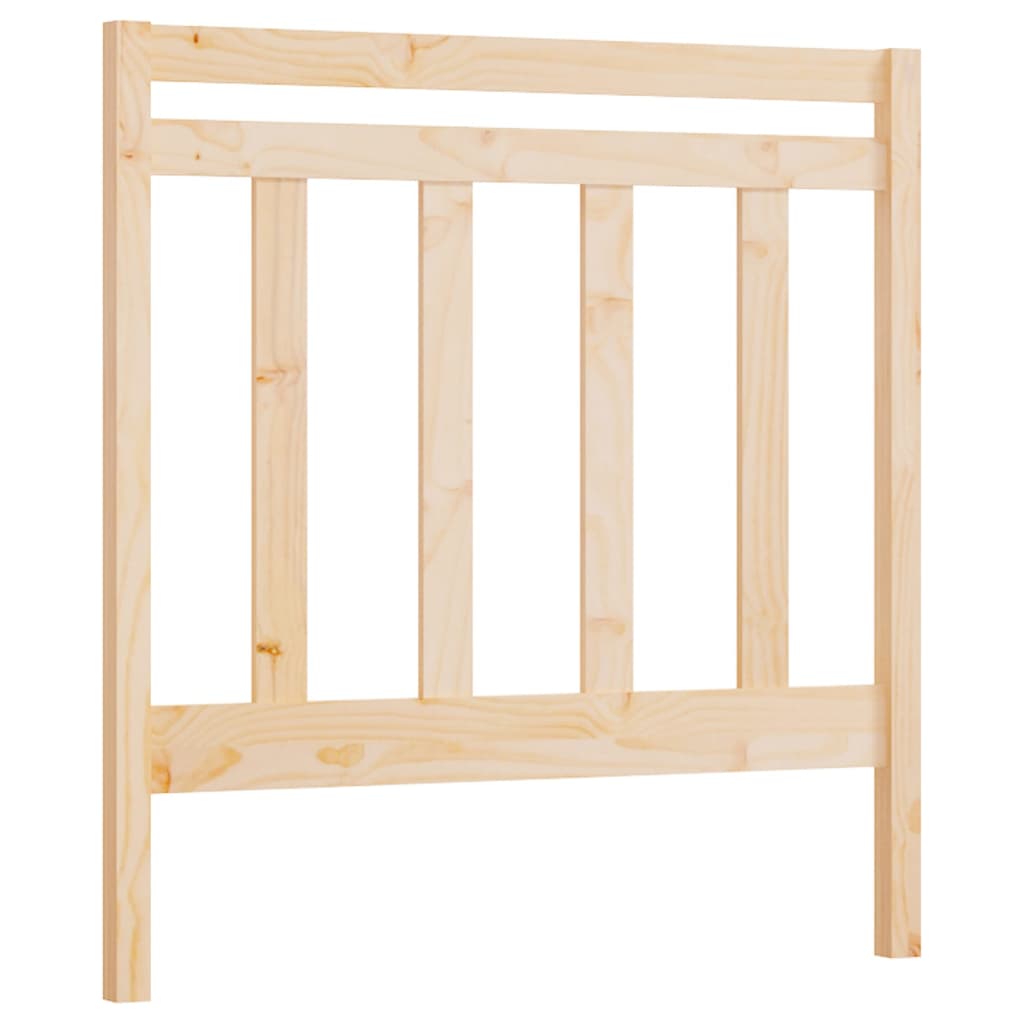 Sengegavl 95x4x100 cm heltre furu