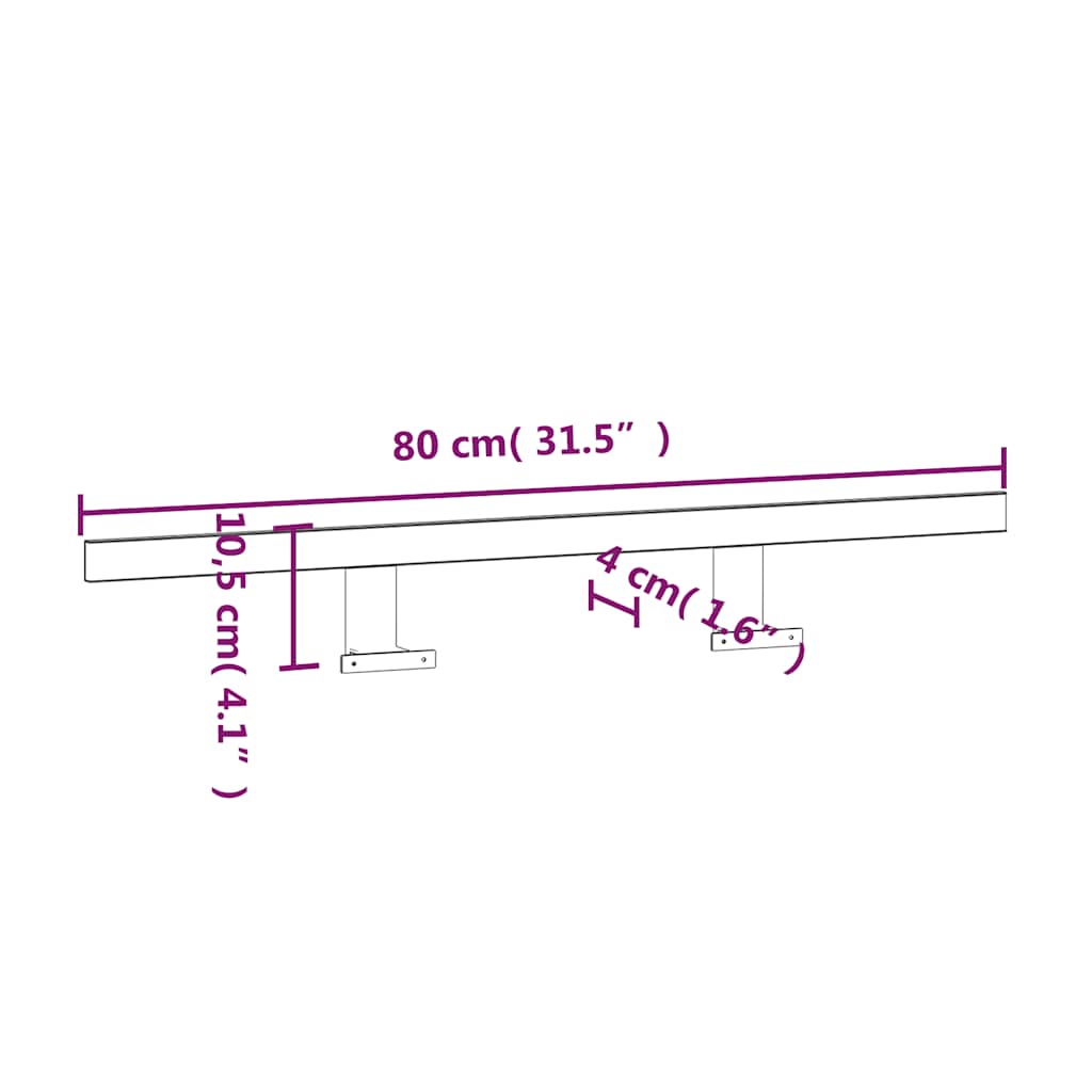 LED-speillampe 13 W varm hvit 80 cm 3000 K