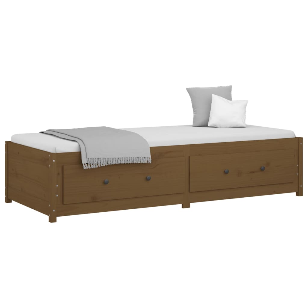 Dagseng honningbrun 90x200 cm heltre furu