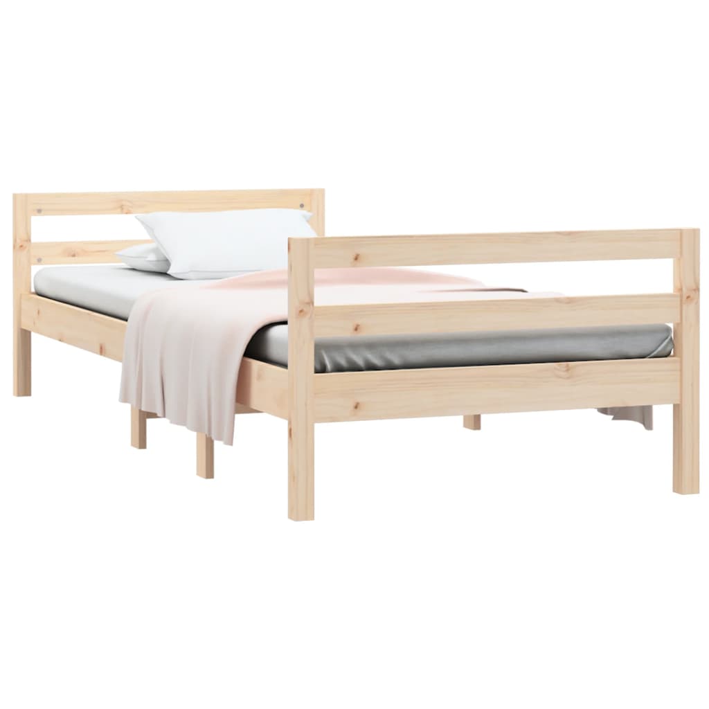 Sengeramme uten madrass 90x190 cm heltre furu