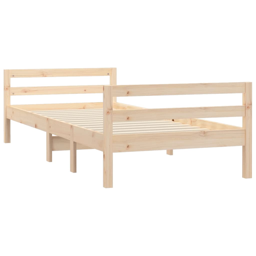 Sengeramme uten madrass 90x190 cm heltre furu