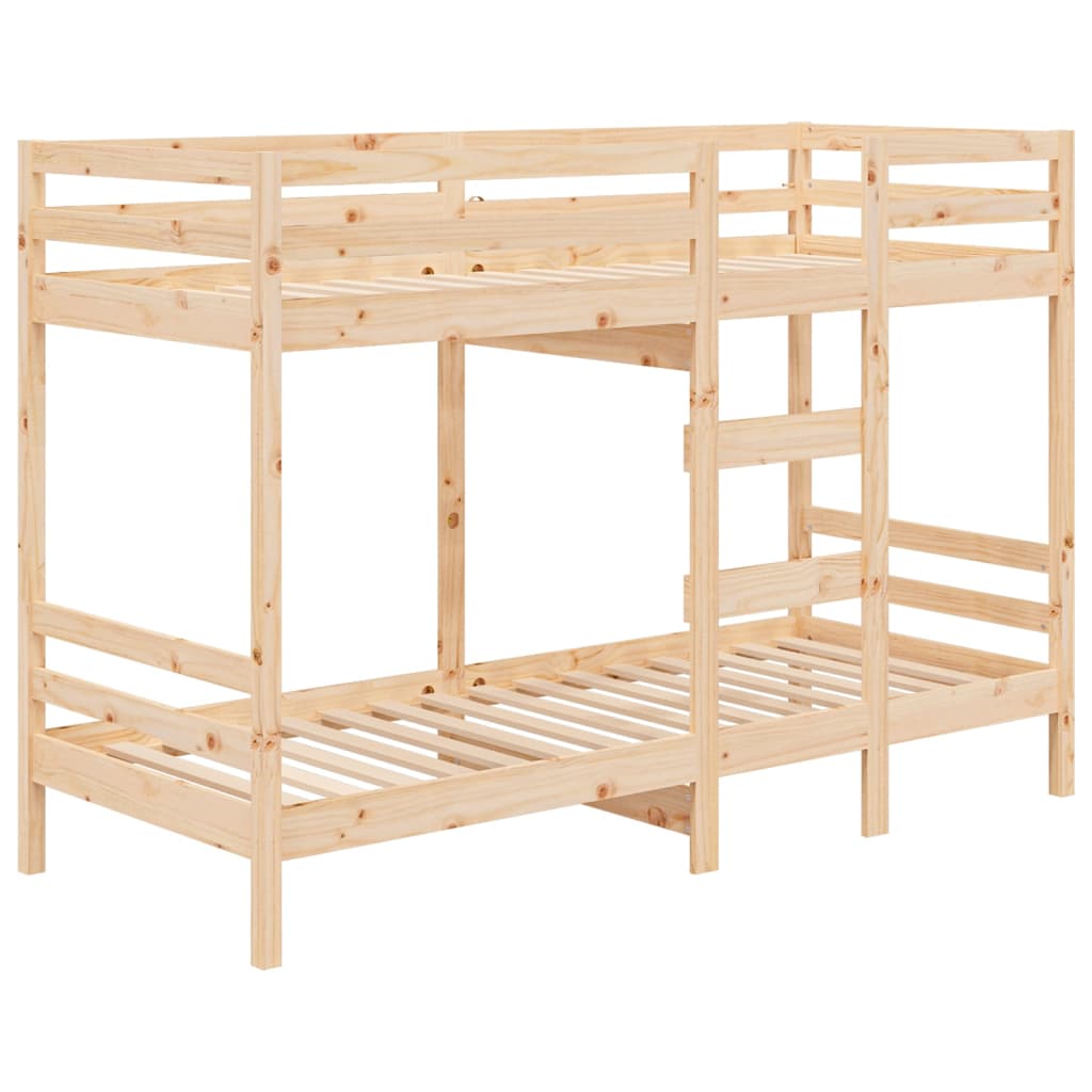 Køyeseng uten madrass 90x190 cm heltre furu