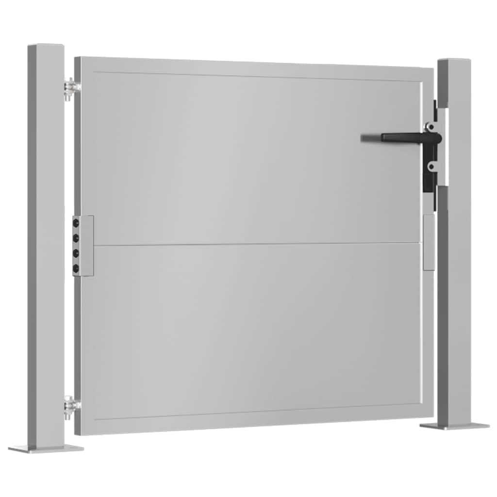 Hageport 100x75 cm cortenstål