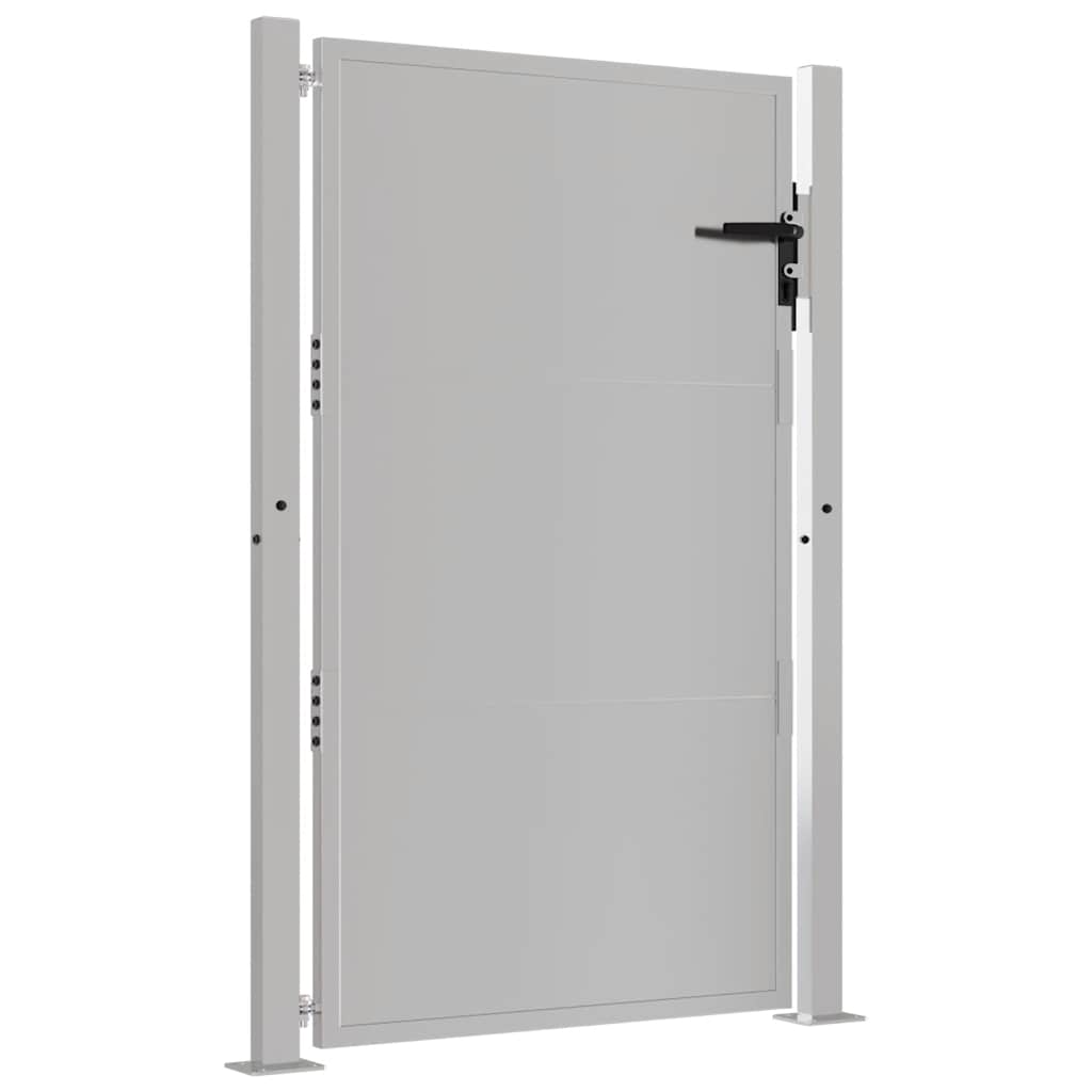 Hageport 100x125 cm cortenstål