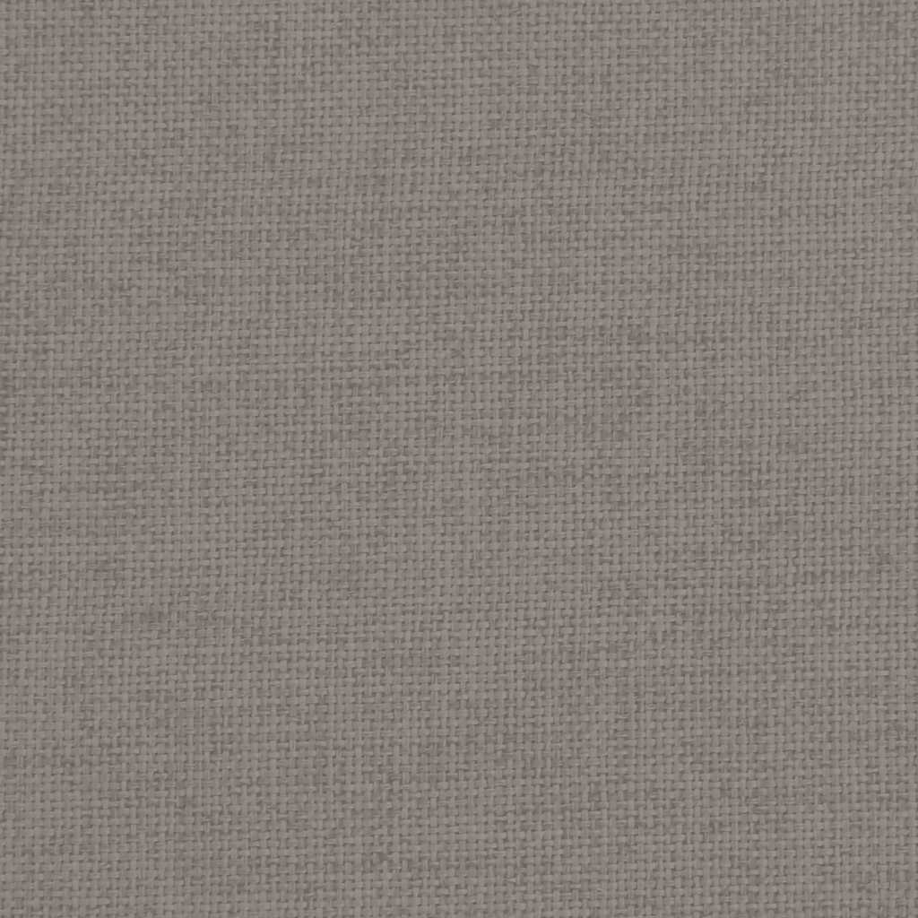 Hundeseng taupe 70x45x30 cm stoff