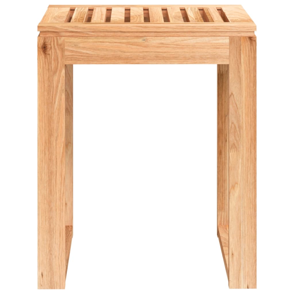 Baderomskrakk 40x30x46 cm heltre valnøtt