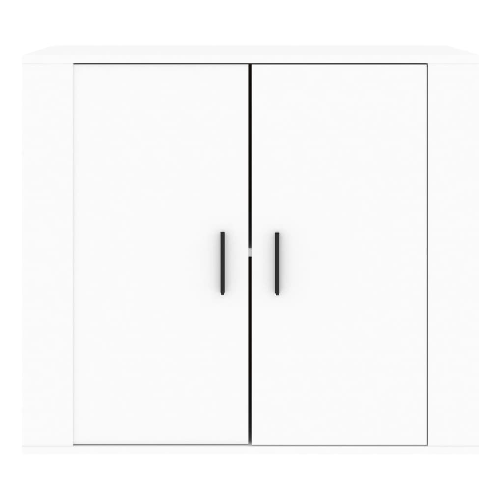 Skjenk hvit 80x33x70 cm konstruert tre vidaXL