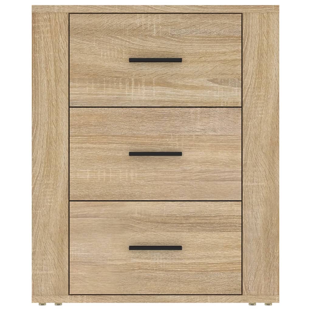 Nattbord sonoma eik 50x36x60 cm konstruert tre