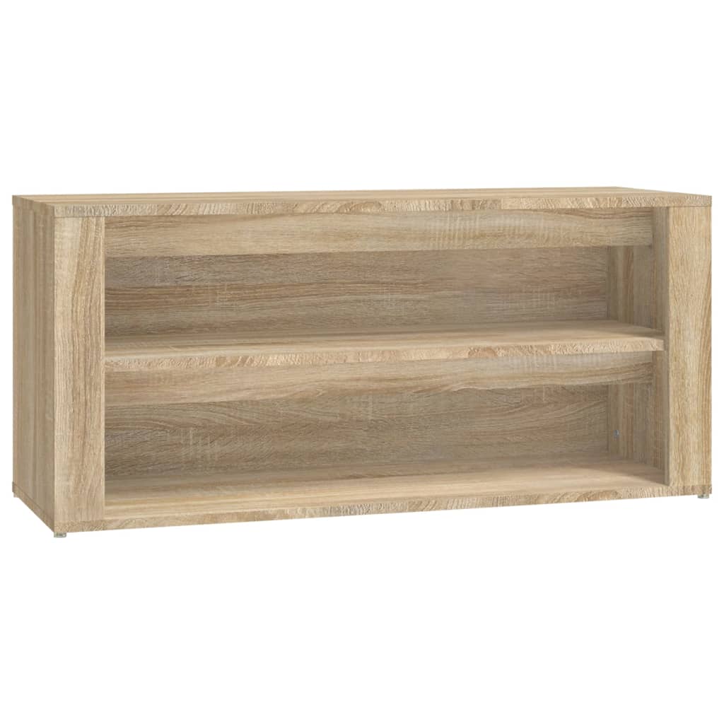 Skohylle sonoma eik 100x35x45 cm konstruert tre