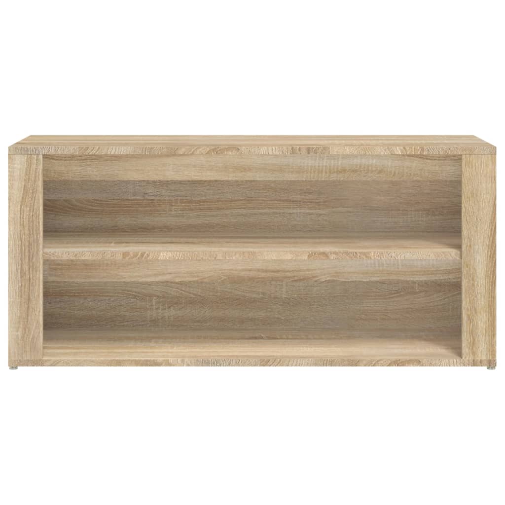 Skohylle sonoma eik 100x35x45 cm konstruert tre