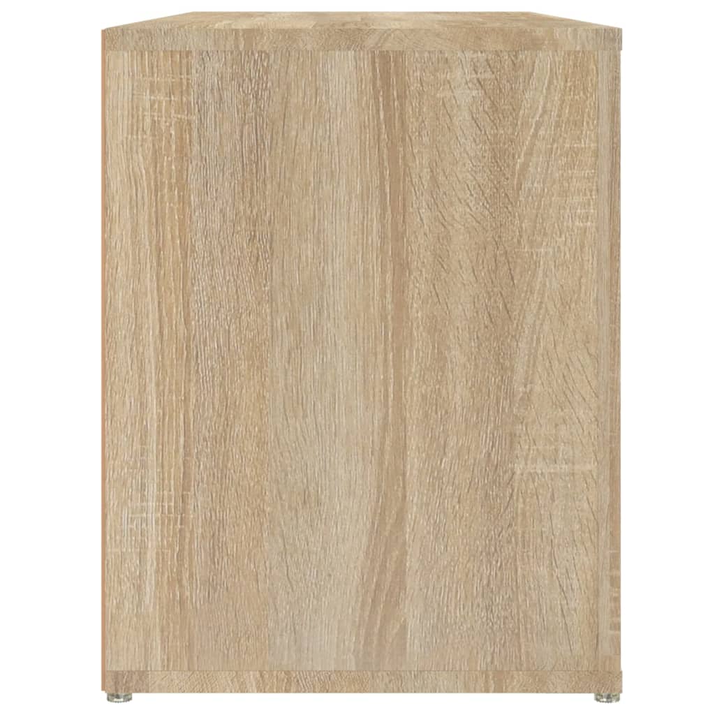 Skohylle sonoma eik 100x35x45 cm konstruert tre