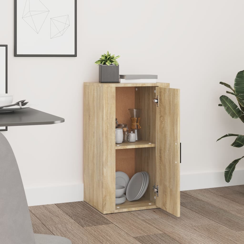 Skjenk sonoma eik 40x33x70 cm konstruert tre