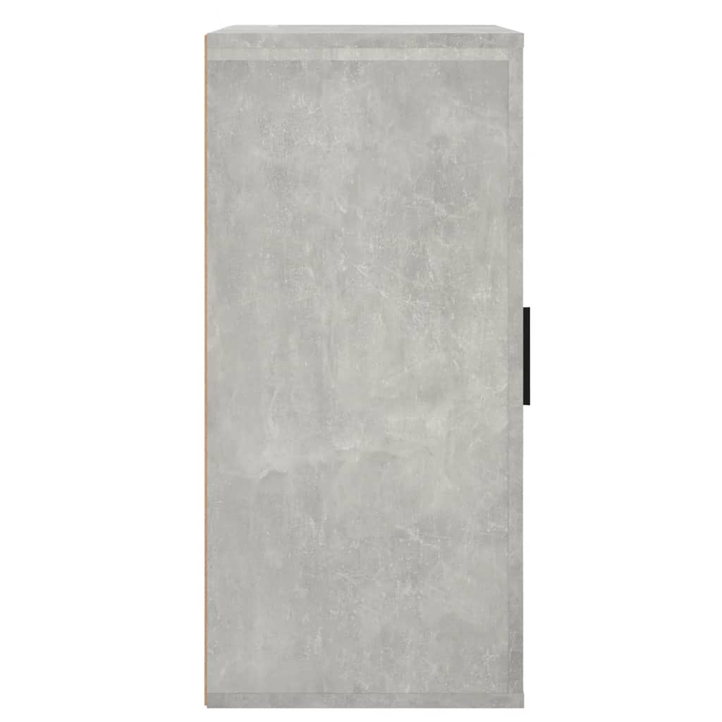 Skjenk betonggrå 40x33x70 cm konstruert tre