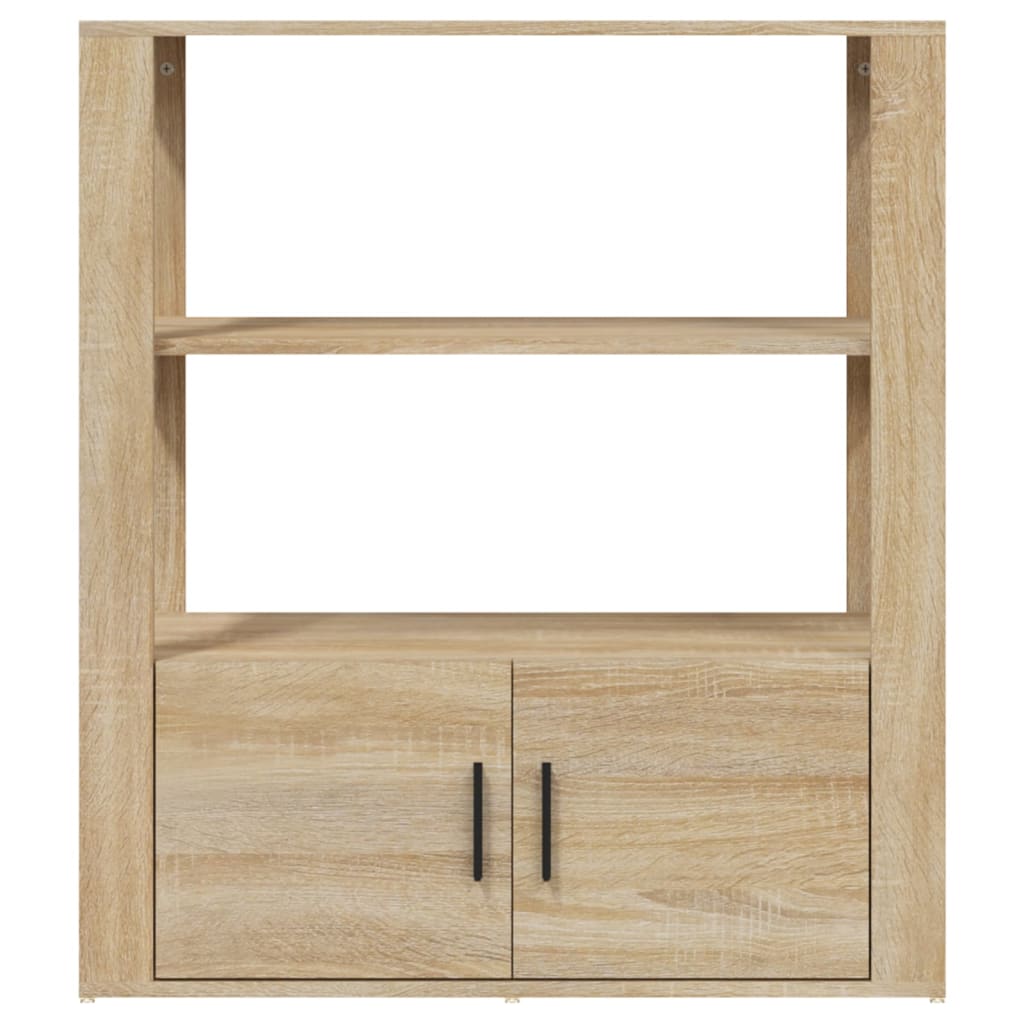 Skjenk sonoma eik 80x30x90 cm konstruert tre