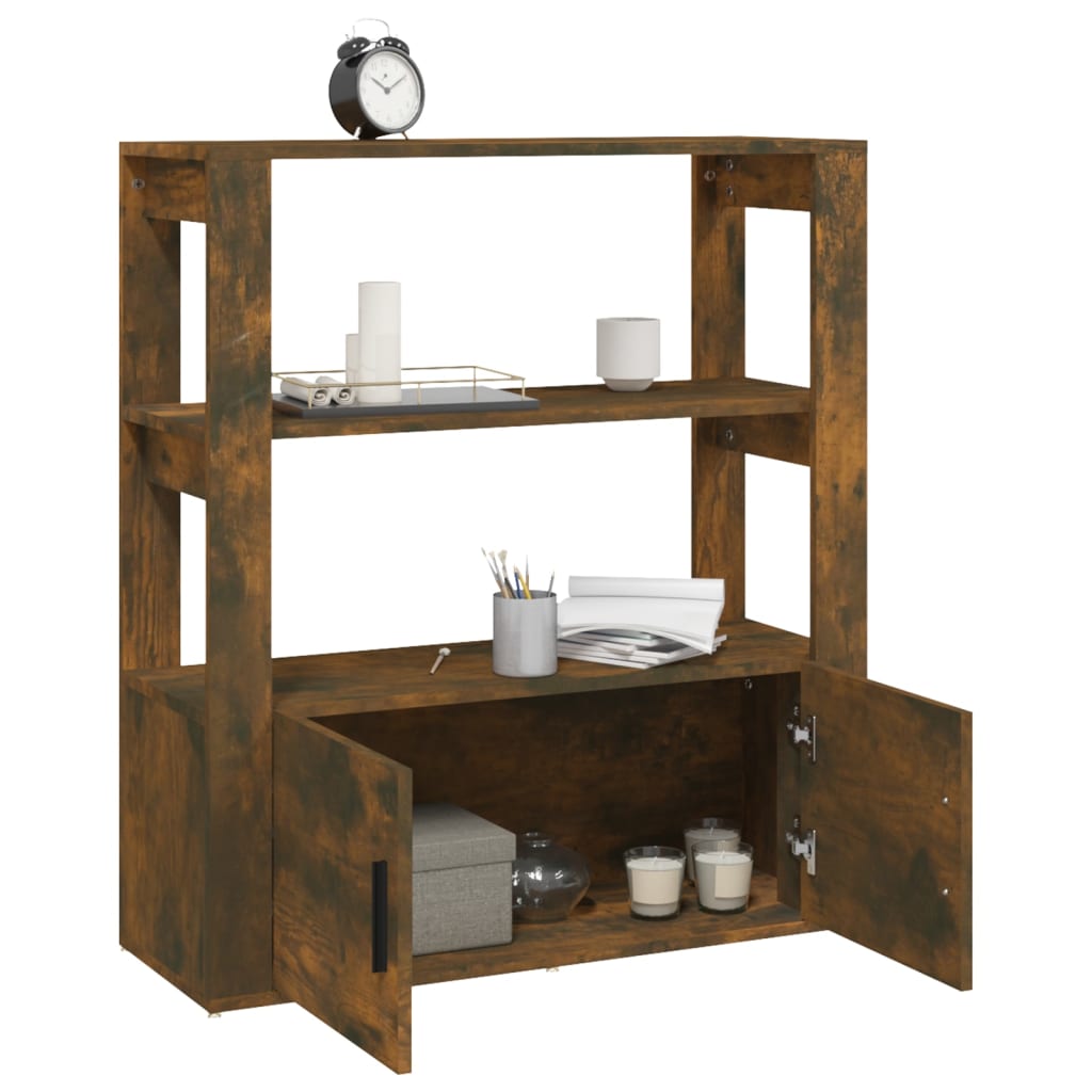 Skjenk røkt eik 80x30x90 cm konstruert tre