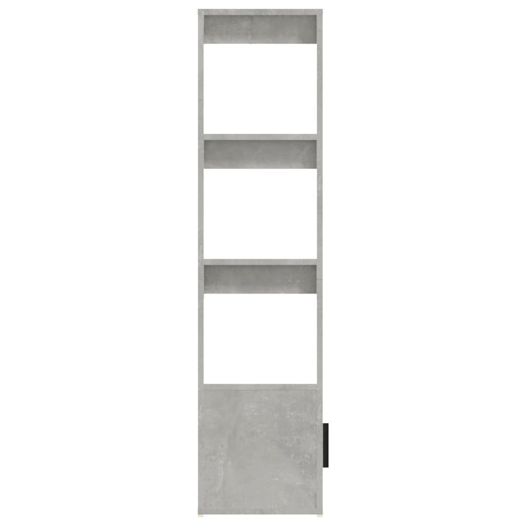 Skjenk betonggrå 80x30x119,5 cm konstruert tre