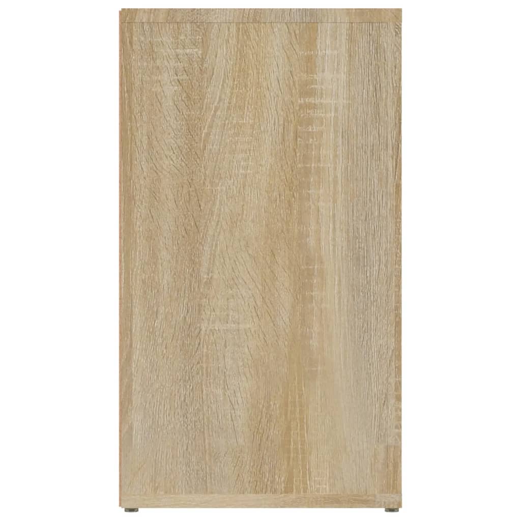 Skjenk sonoma eik 80x30x54 cm konstruert tre