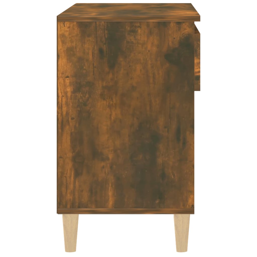 Skoskap røkt eik 70x36x60 cm konstruert tre