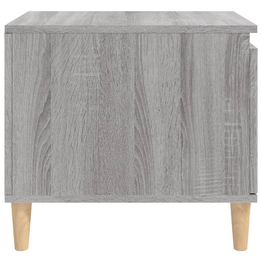 Salongbord grå sonoma 100x50x45 cm konstruert tre