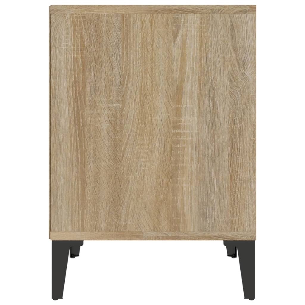 Nattbord sonoma eik 40x35x50 cm