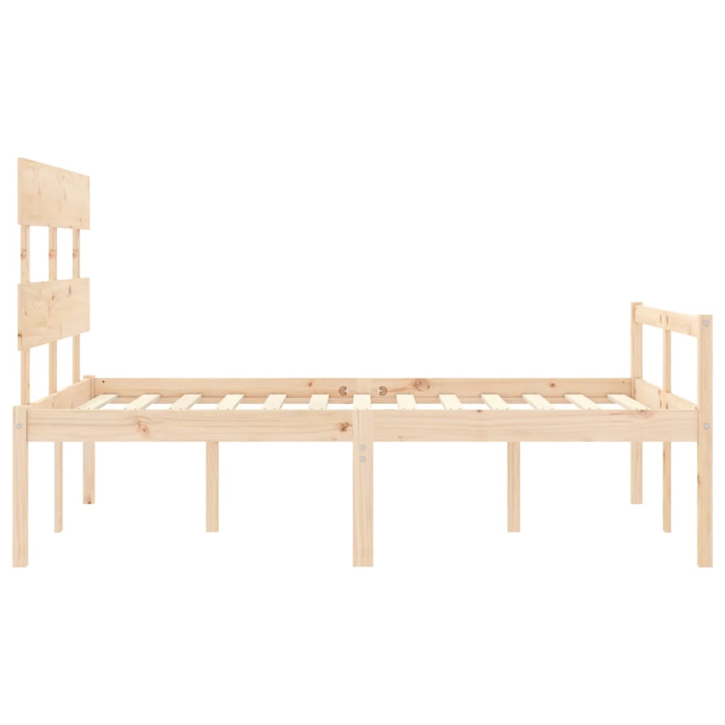 Seniorseng med hodegavl 140x190 cm heltre