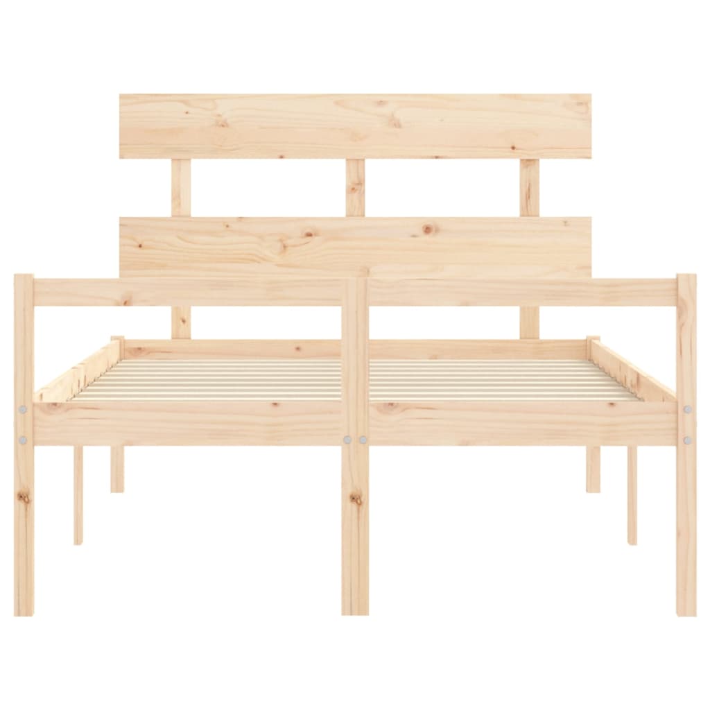Seniorseng med hodegavl 120x200 cm heltre