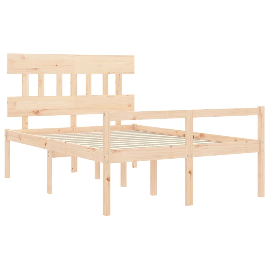 Seniorseng med hodegavl 140x190 cm heltre