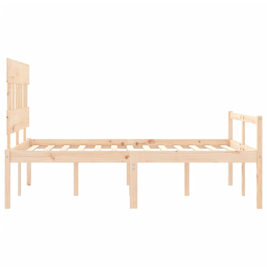 Seniorseng med hodegavl 140x190 cm heltre